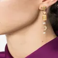 Kate Spade Winter Carnival charm earrings - Gold