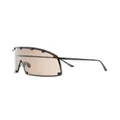 Rick Owens Performa Shielding oversize sunglasses - Black