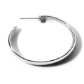 IPPOLITA hammered hoop earrings - Silver