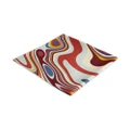 L'Objet Sateen Waves linen napkins - Red