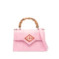 Casablanca mini Jeanne leather bag - Pink