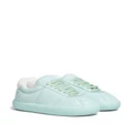 Marni lace-up leather sneakers - Blue