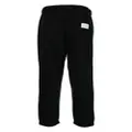 CHOCOOLATE logo-embroidered tapered track pants - Black