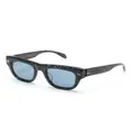 Alexander McQueen Eyewear stud-detailed tinted sunglasses - Black