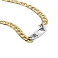 Diesel Dx1438 chain-link necklace - Gold