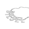 Diesel Dx1478 logo-lettering necklace - Silver