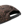 Moschino jacquard logo-motif baseball cap - Black