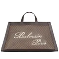 Balmain mini Olivier's Cabas tote bag - Brown