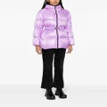Duvetica Alloro belted padded jacket - Purple