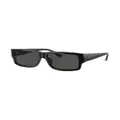 Diesel 0DL2003 rectangle-frame sunglasses - Black