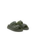Alexander McQueen Hybrid 35mm flatform sandals - Green