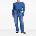Altuzarra Nalini tied-waist cashmere jumper - Blue