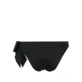 Agent Provocateur Krisry oversize bow-detail bikini bottoms - Black