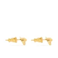 Ferragamo Gancini rhinestone-embellished earrings - Gold