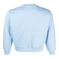 Lacoste x Netflix logo-print sweatshirt - Blue