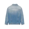 Saint Laurent oversized denim jacket - Blue