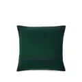 Burberry EKD-embroidered wool cushion - Green