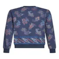 ETRO paisley-print cotton sweatshirt - Blue