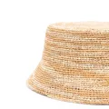 Sensi Studio Lampshade woven bucket hat - Neutrals