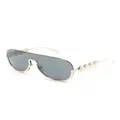 Versace Eyewear Medusa Head navigator-frame sunglasses - Grey