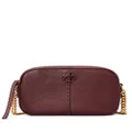 Tory Burch McGraw leather camera bag - Red