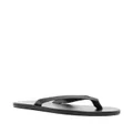 Ancient Greek Sandals Solon flat leather sandals - Black