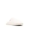 Calvin Klein logo-jacquard lined slippers - Neutrals