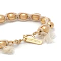 ISABEL MARANT Bonni ball-chain knotted bracelet - Gold