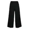 BOSS Timoa high-waisted wide-leg trousers - Black
