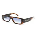 Dsquared2 Eyewear tortoiseshell rectangle-frame sunglasses - Brown