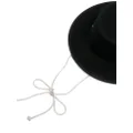 Helen Kaminski Nasia velvet bucket hat - Black
