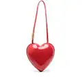 Moschino heart-shape shoulder bag - Red