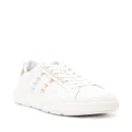 Love Moschino logo-print leather sneakers - White