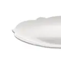 Alessi scallop-edge round plate - White