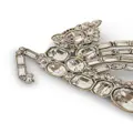 ETRO Pegaso crystal-embellished brooch - Silver