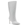 Michael Kors Rue 100mm crystal-embellished boots - Silver