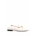 Bally Ella 10mm logo-plaque leather loafers - Neutrals