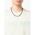 Alexander McQueen Skull-charm bead necklace - Black
