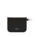 Paul Smith striped leather coin purse - Black