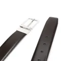 Corneliani reversible leather belt - Brown