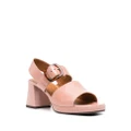 Chie Mihara Ginka 75mm leather sandals - Pink