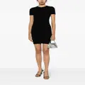 Alexander Wang short-sleeve minidress - Black