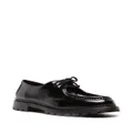 Saint Laurent Marbeuf panelled derby shoes - Black