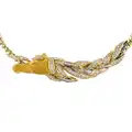 Fred horse motif diamond necklace - Gold
