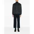 Brioni two-way suede bomber jacket - Blue