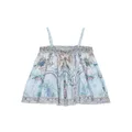 Camilla Kids floral-print camisole swing top - Blue