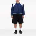 Alexander McQueen Harness bomber jacket - Blue
