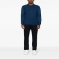 Corneliani waffle-knit wool polo shirt - Blue