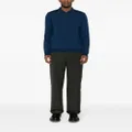 Corneliani half-zip wool polo shirt - Blue