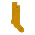 Burberry EKD ribbed socks - Yellow